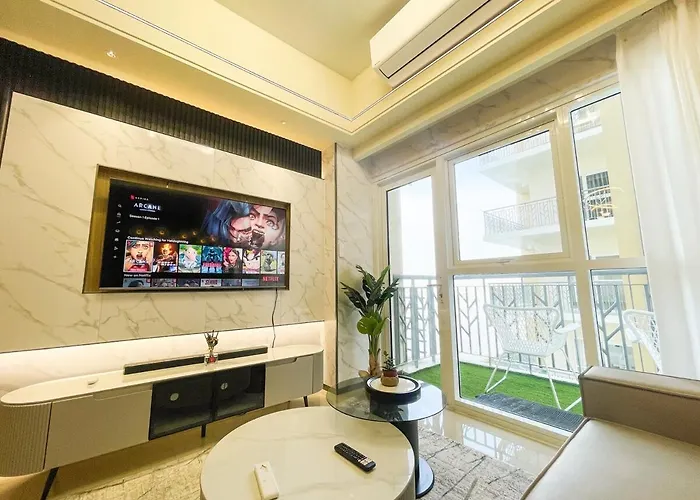 Apartment Modern Luxury 5br Sunset View Beside Okada *